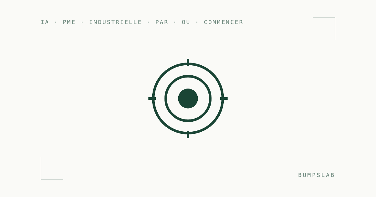 IA pour PME industrielle : par où commencer sans changer d'ERP